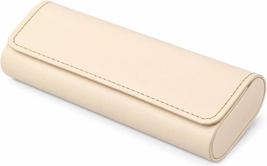 Vintage Soft PU Leather Spectacle Case - Style 2