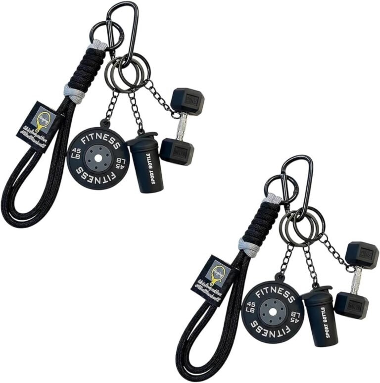 Mini Backpack Keychain Purse Charm with Wrist Strap & Metal Hook (Pack of 2)