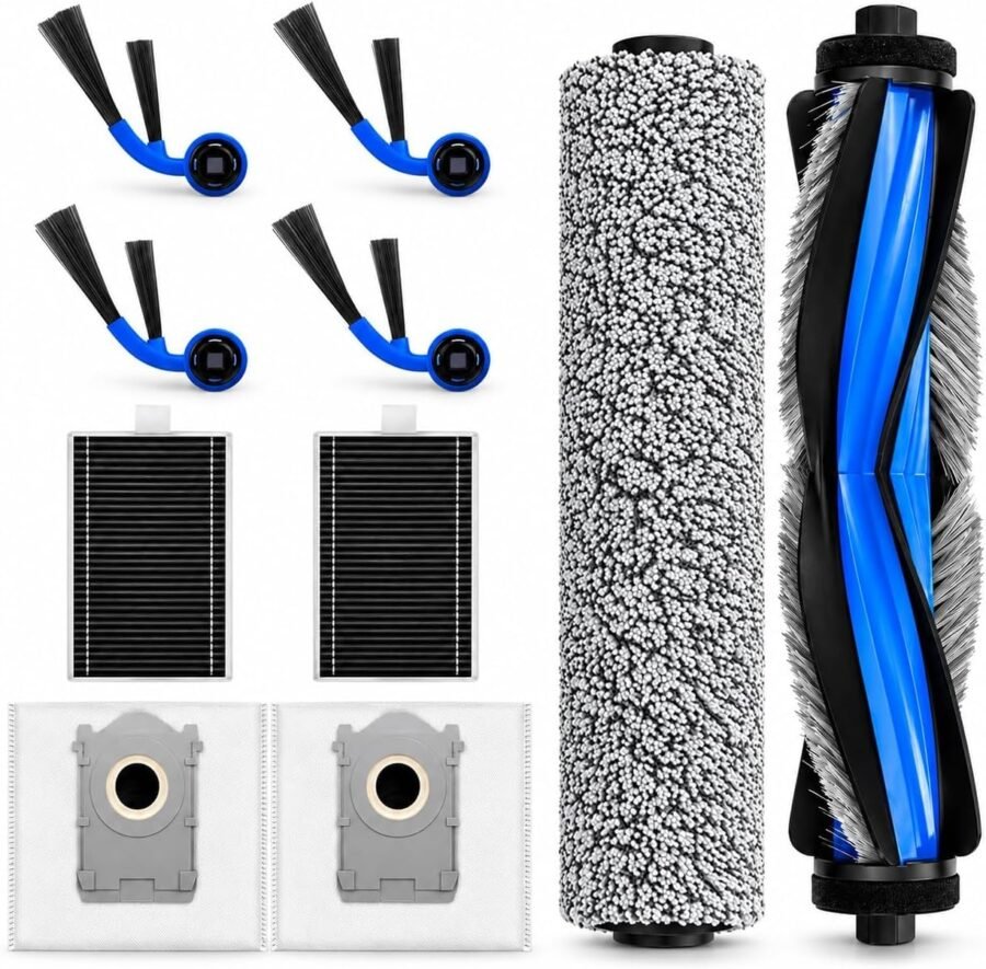 10-Piece Replacement Accessories Kit for Ecovacs Deebot T80 Omni