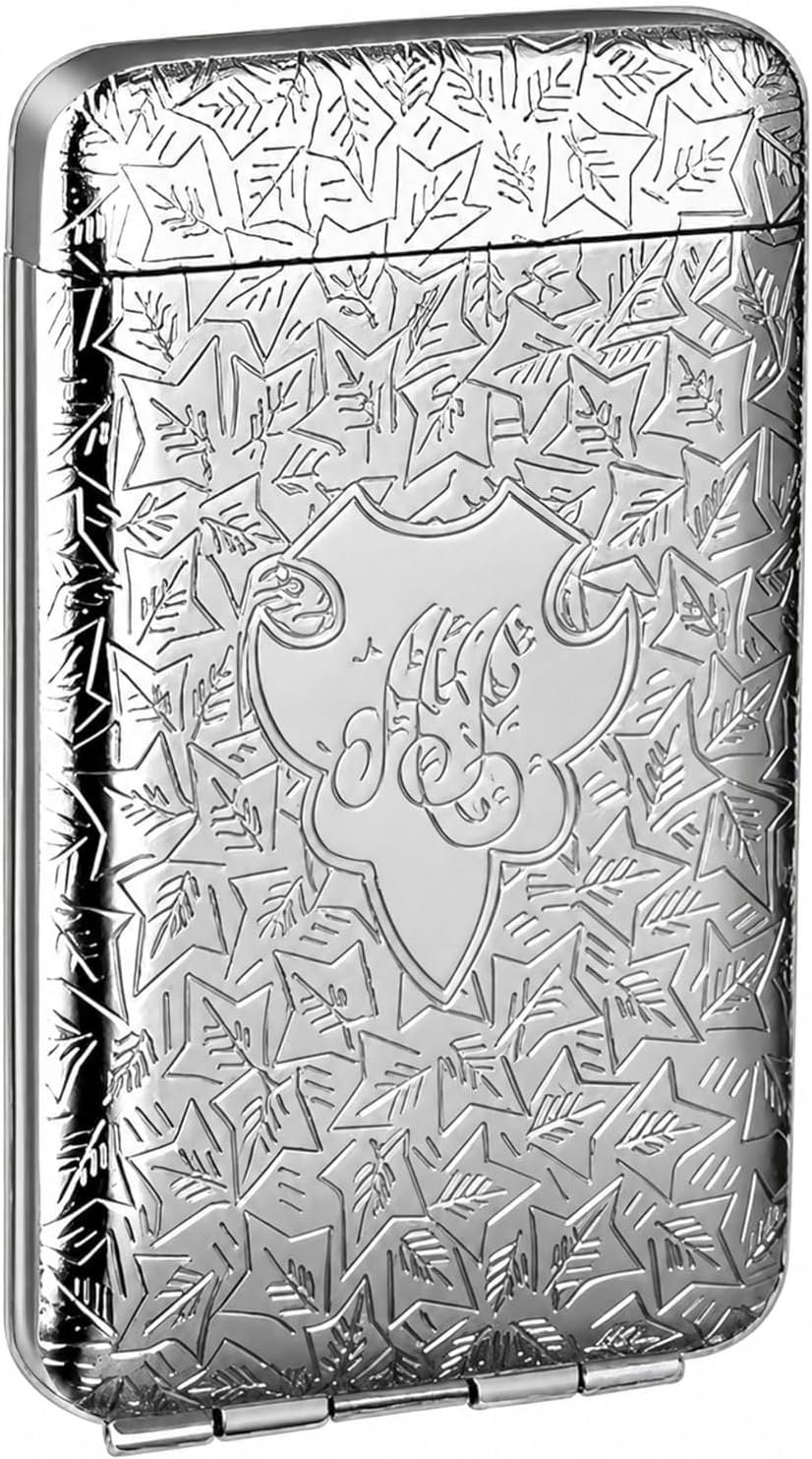 Peaky Blinders Vintage Metal Cigarette Case - 20 Slim 100mm (Design 2)